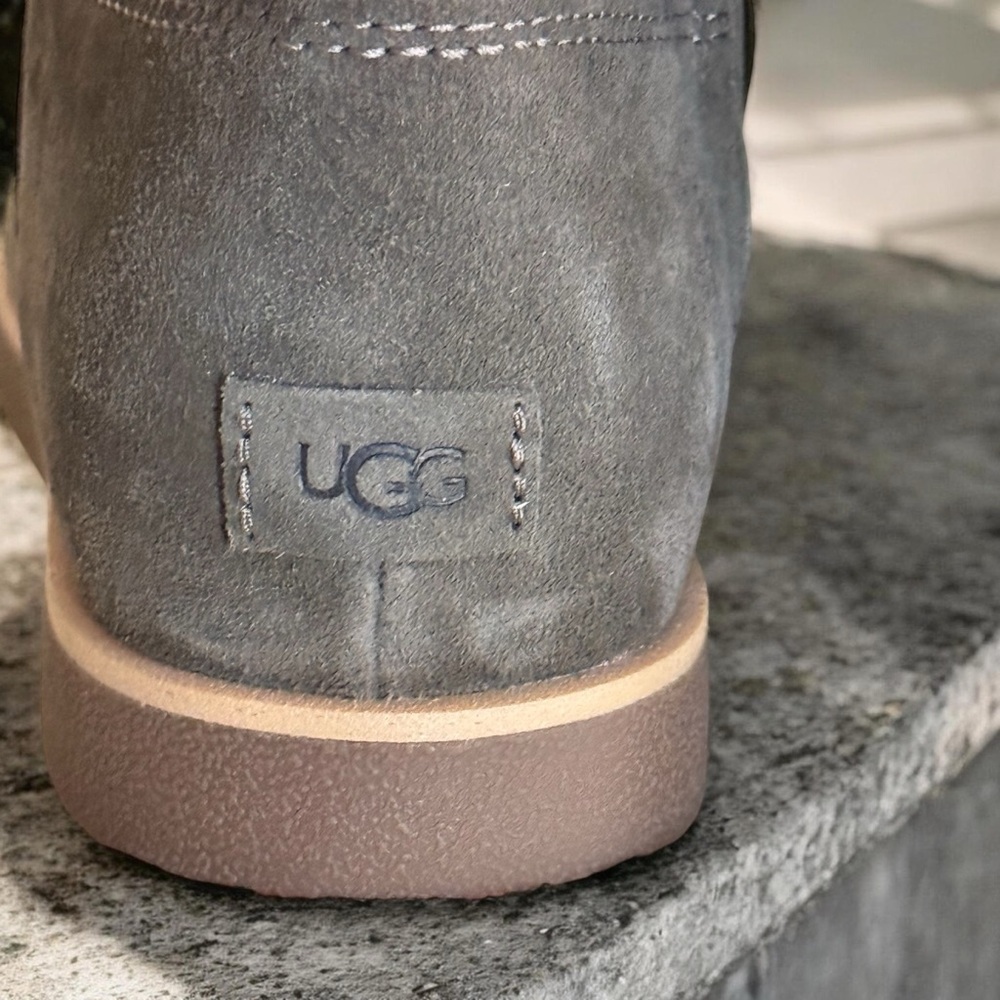 UGG Women's Josefene Green Suede Ankle Boots! Size 9! - Picture 11 of 13
